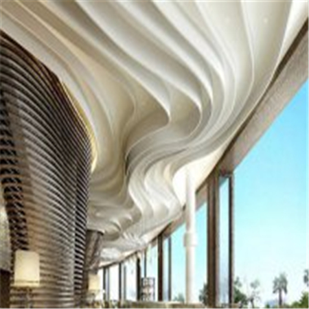 沁縣弧面造型鋁方通