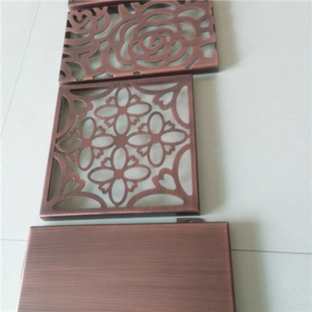 江西雕花拉絲鋁單板