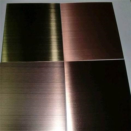 內(nèi)蒙古仿古銅拉絲鋁單板